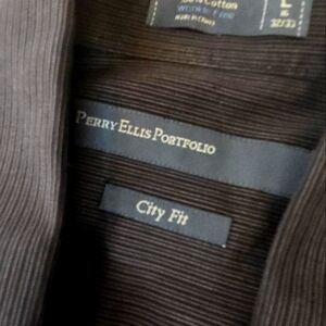 Perry Ellis Portfolio button down